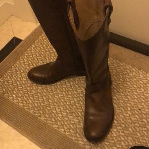 Frye brown boots size 38